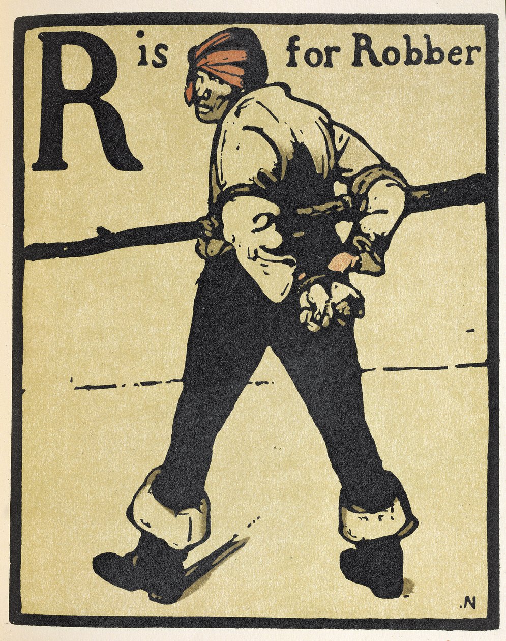 R is voor Rover, illustratie uit 