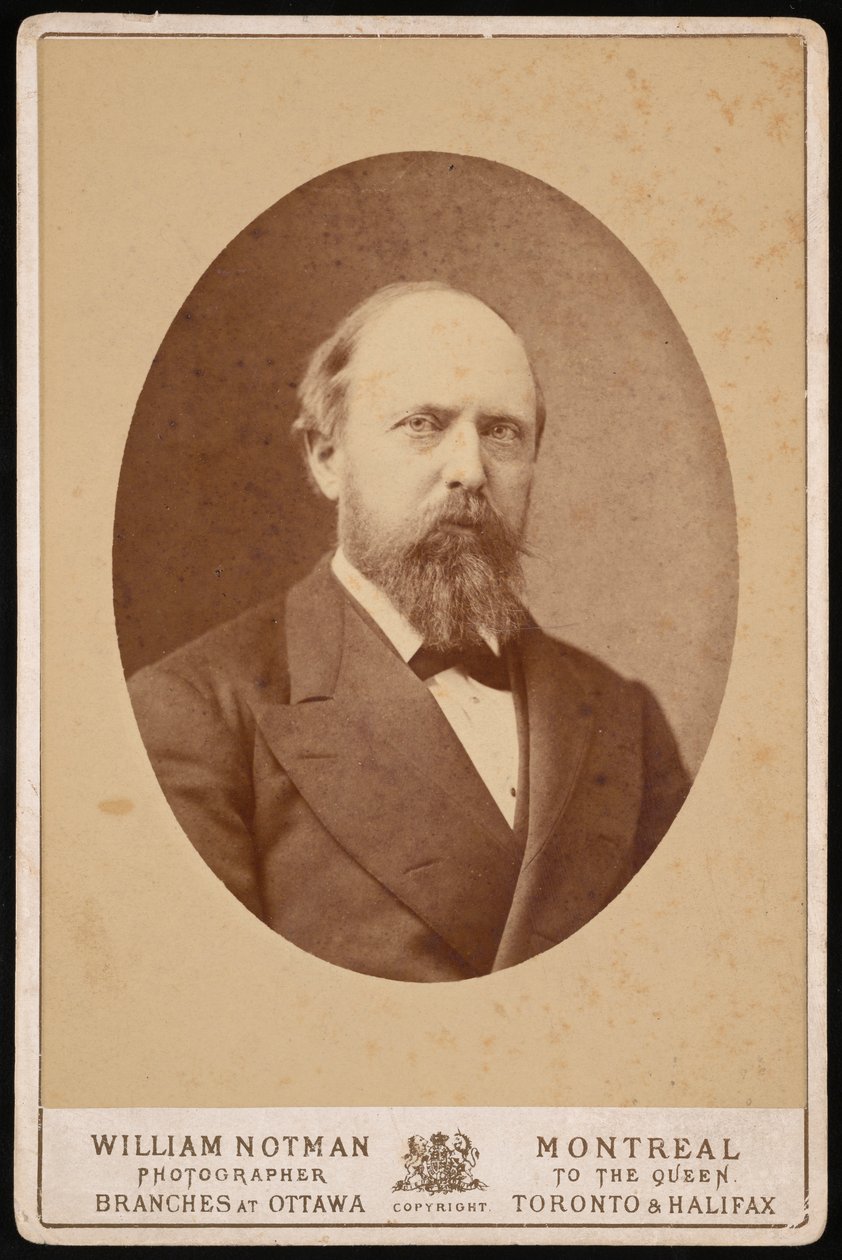 Portret van Othniel Charles Marsh 1831-1879, circa 1875 door William Notman