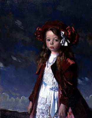 Portret van Miss Harmsworth door William Orpen