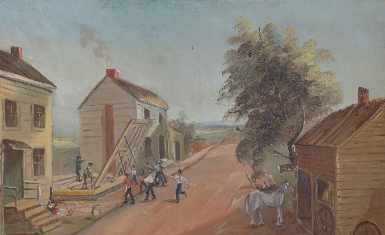 Huisoprichting, 1870s door William P. Chappel