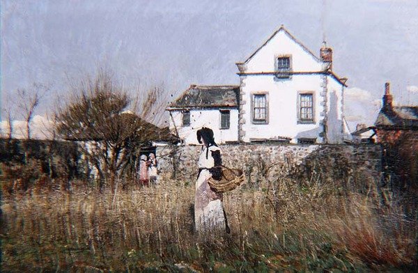 Landschap, Het Witte Huis, c.1880 door William Page Atkinson Wells