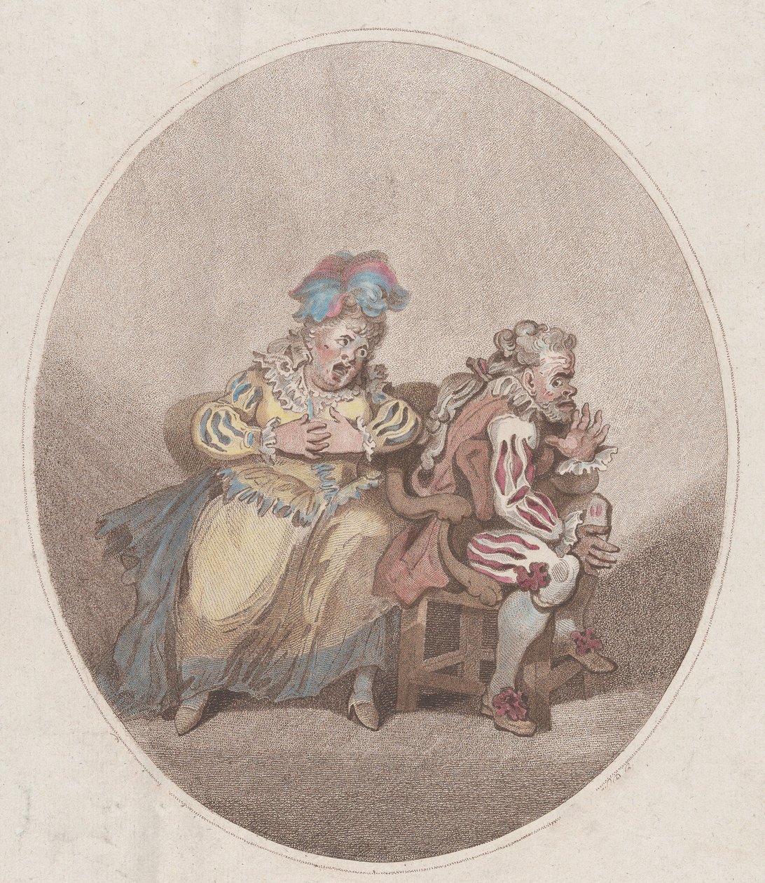 De Duenna & Kleine Isaac, 1 april 1784 door William Paulet Carey