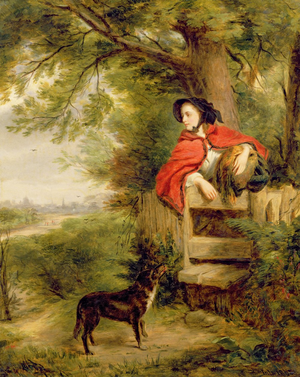 Een Droom van de Toekomst, 1865 door William Powell Frith