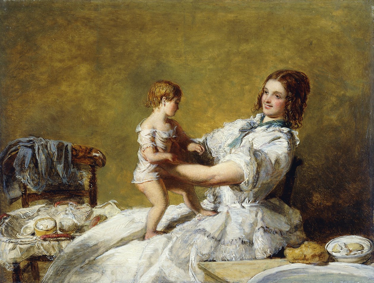 Bedtijd, 1909 door William Powell Frith