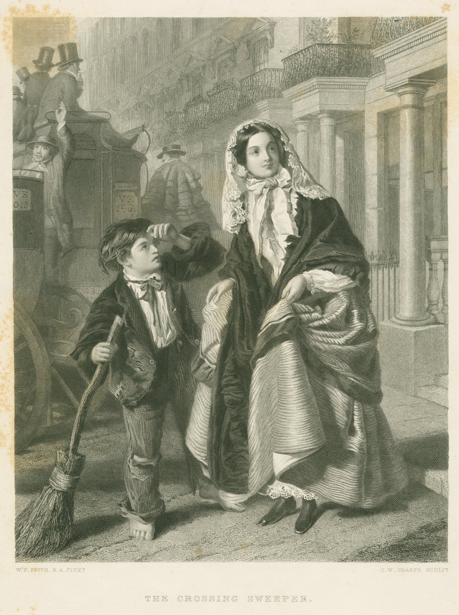 Bleak House: De veegjongen door William Powell Frith