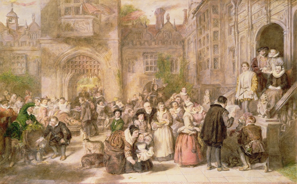 Volwassen worden in vroegere tijden door William Powell Frith
