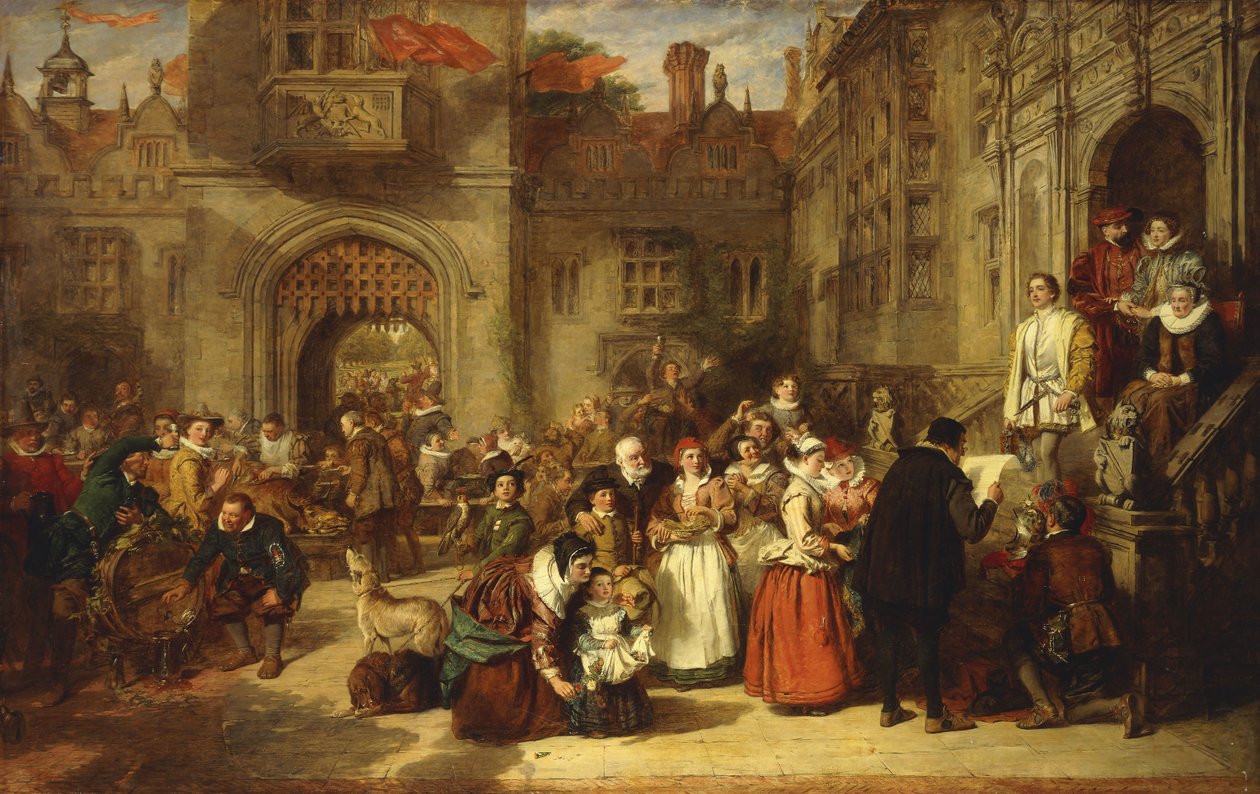 Volwassen worden in de Oude Tijd, 1849 door William Powell Frith