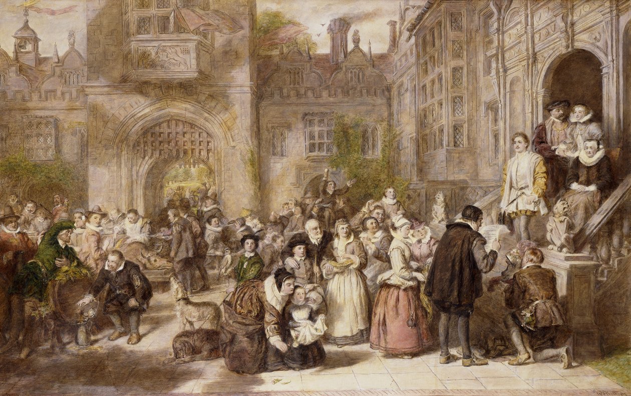 Volwassen worden in de oude tijd, 1907 door William Powell Frith