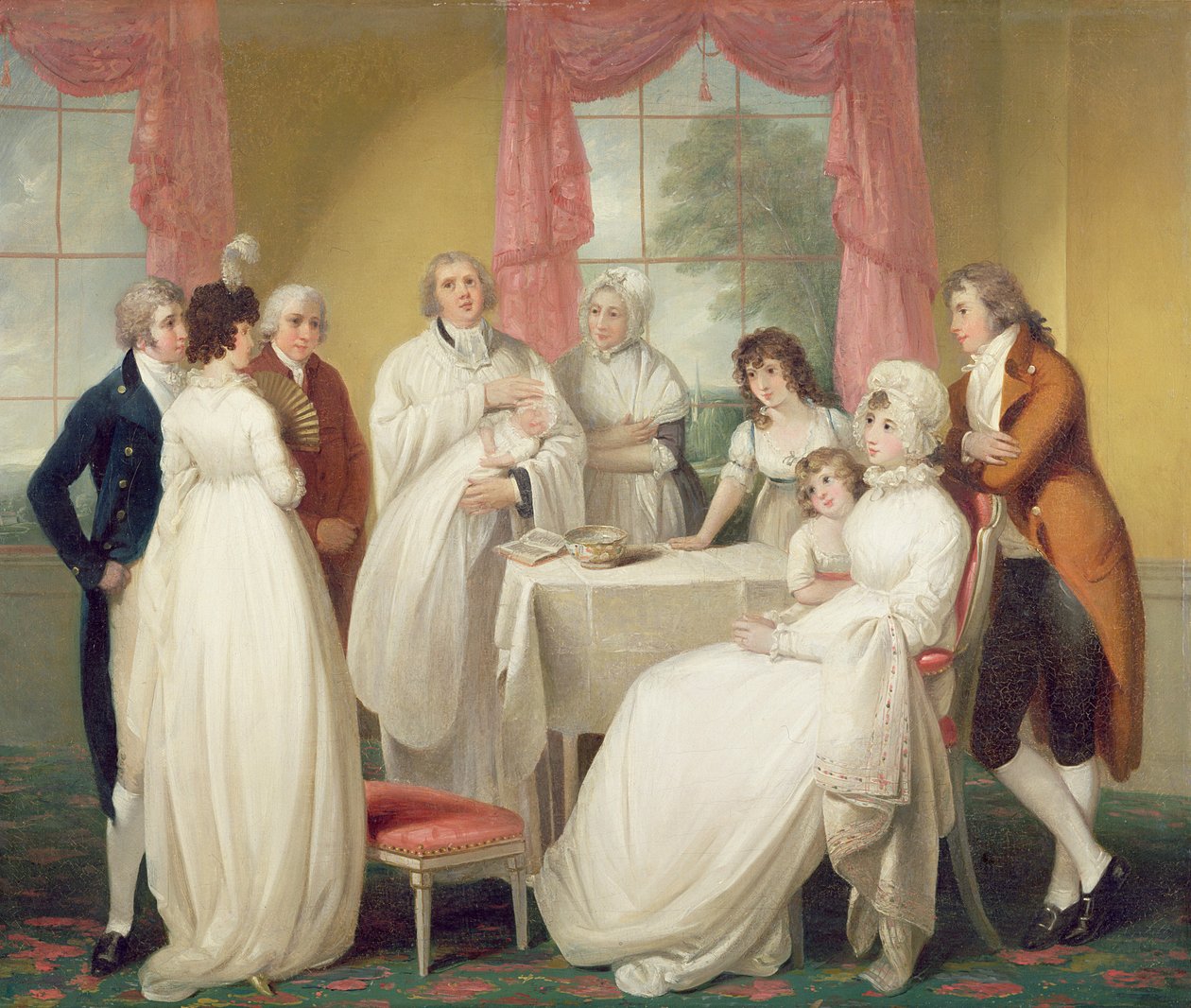 Doop van de Erfgenaam, c.1799 door William Redmore Bigg