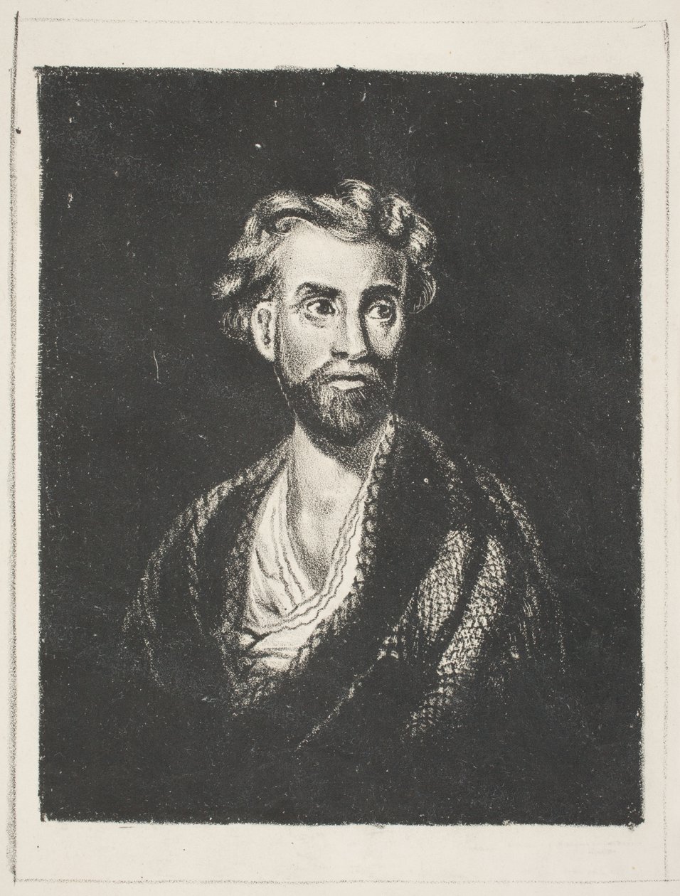 Portret van een Man (een Profeet), door 1979 door William Rimmer