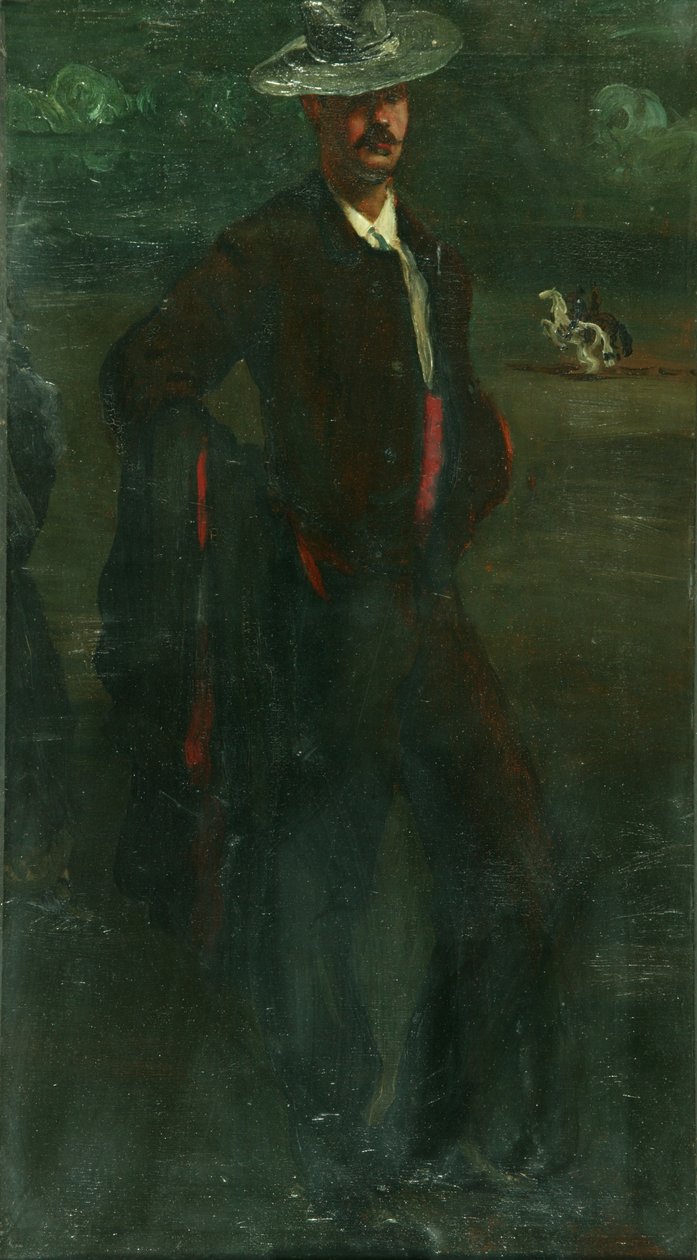 Ignacio Zuloaga als een Torero door William Rothenstein