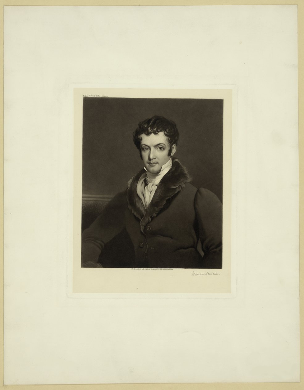 Portret van Washington Irving 1783-1859 door William Sartain