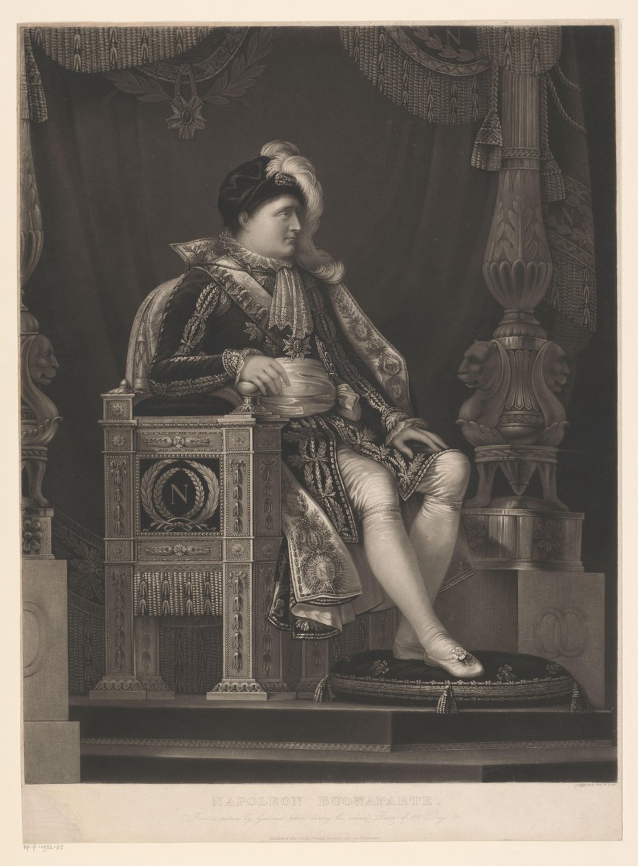 Portret van Napoleon Bonaparte door William Say