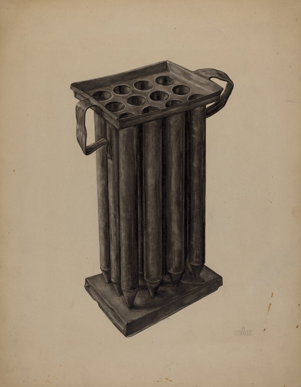 Kaarsenmal door William Schmidt