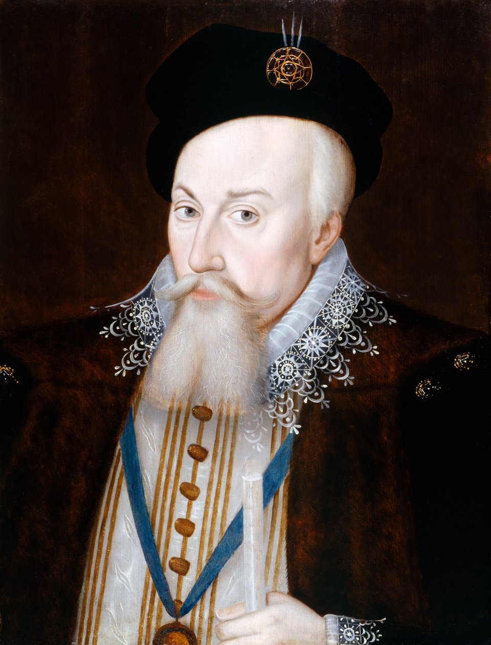 Portret van Robert Dudley, Graaf van Leicester door William Segar