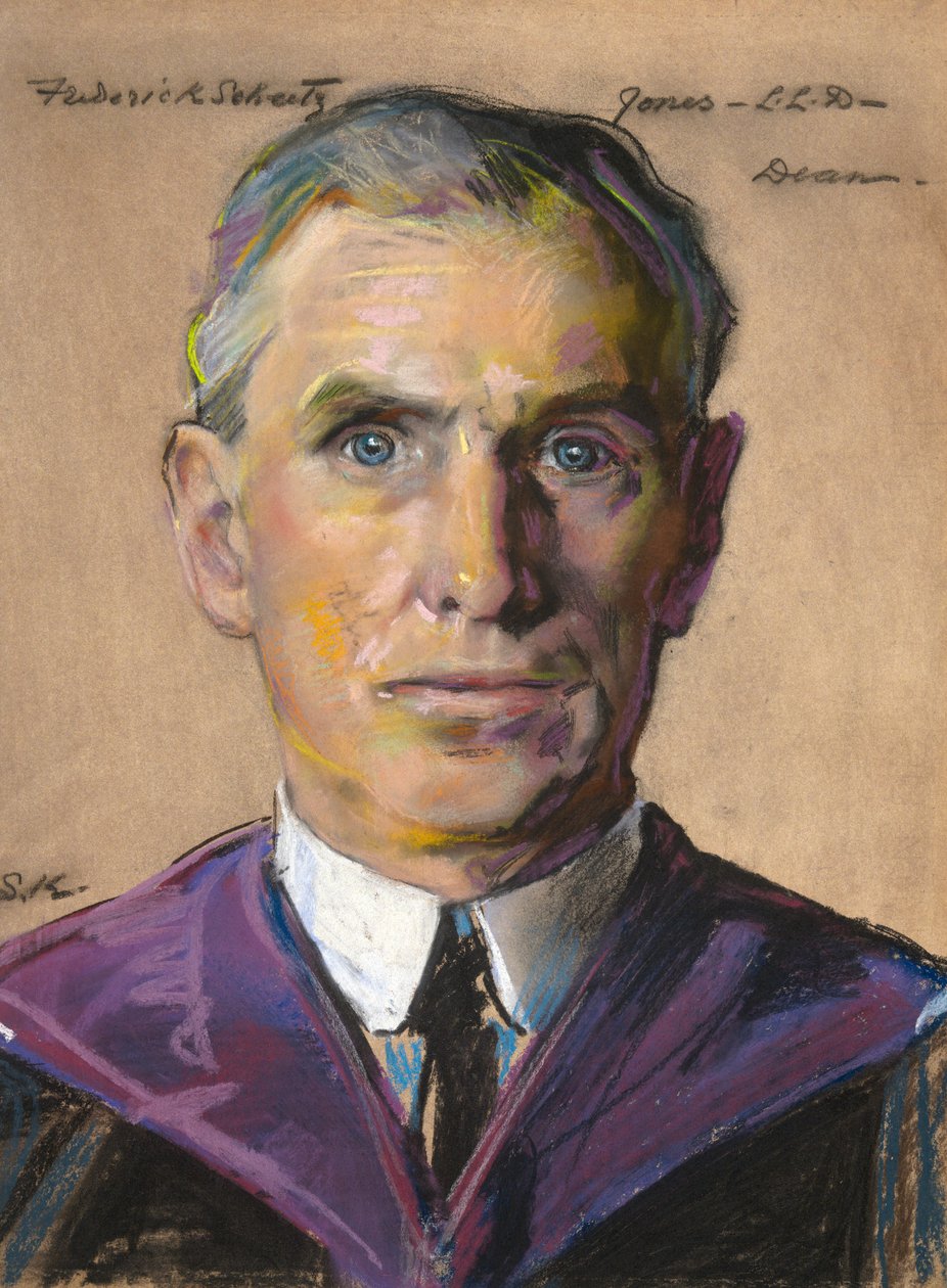 Frederick S. Jones: B.A. 1884, Decaan van Yale College 1909- door William Sergeant Kendall