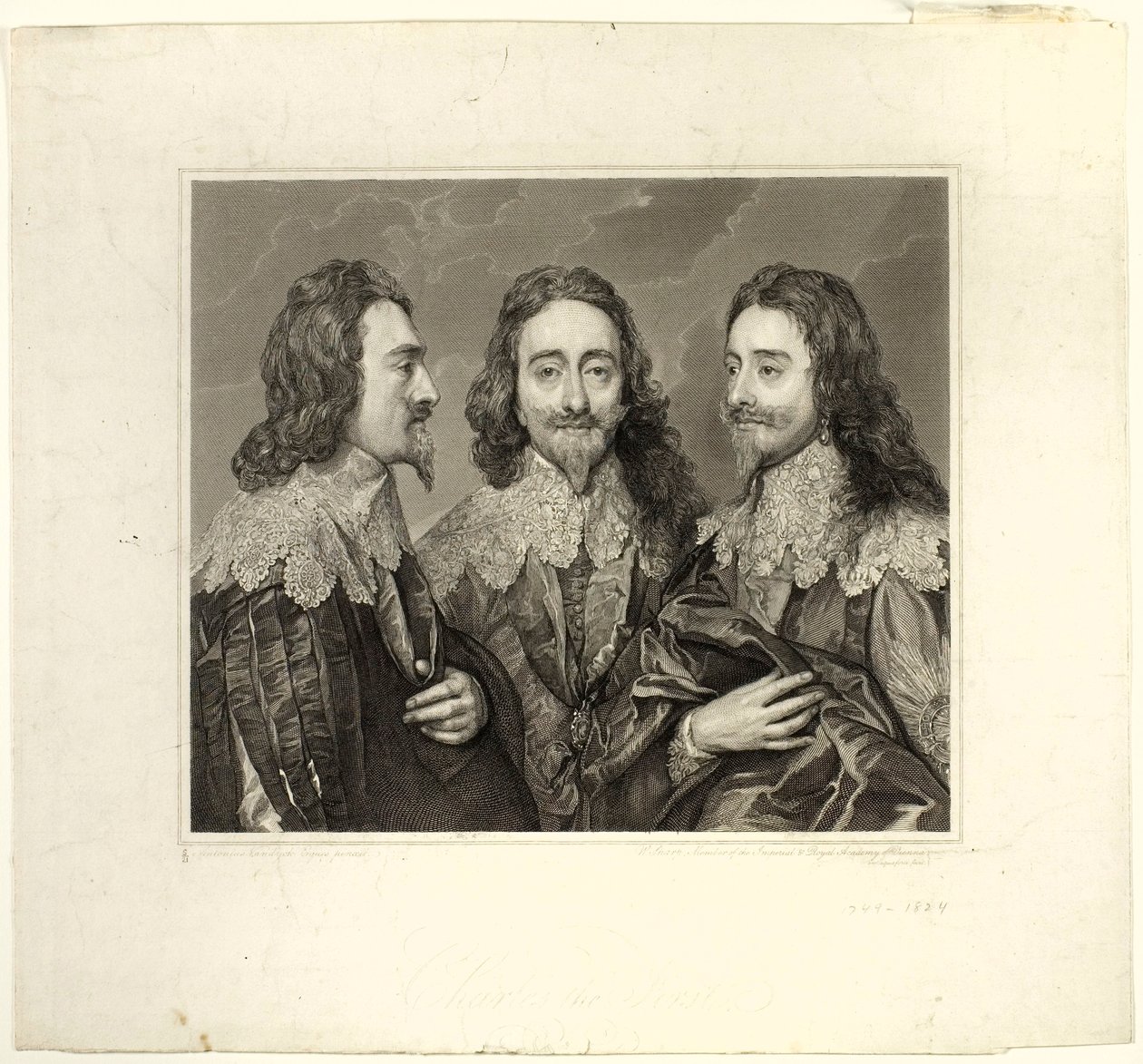 Karel de Eerste door William Sharp