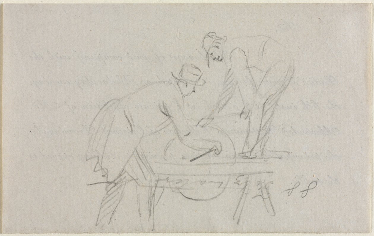 De Bijl Slijpen door William Sidney Mount