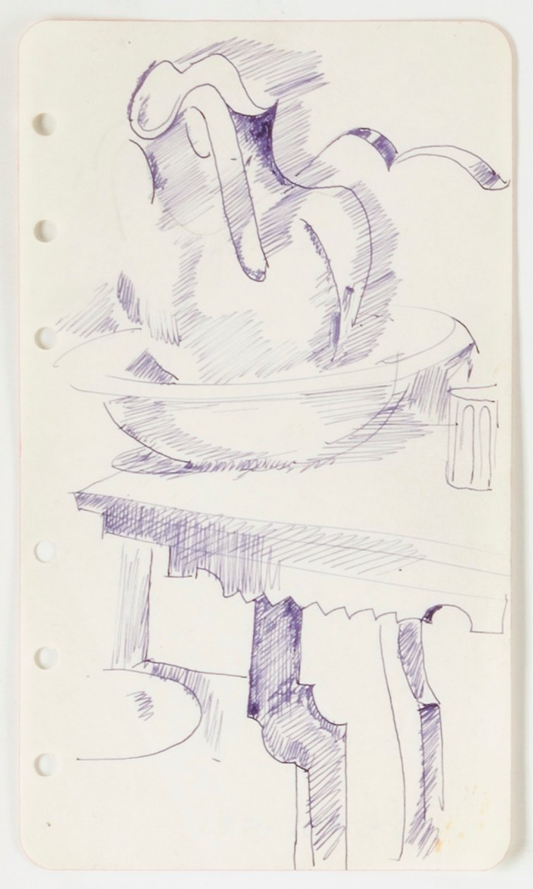 Tekening door William Sommer