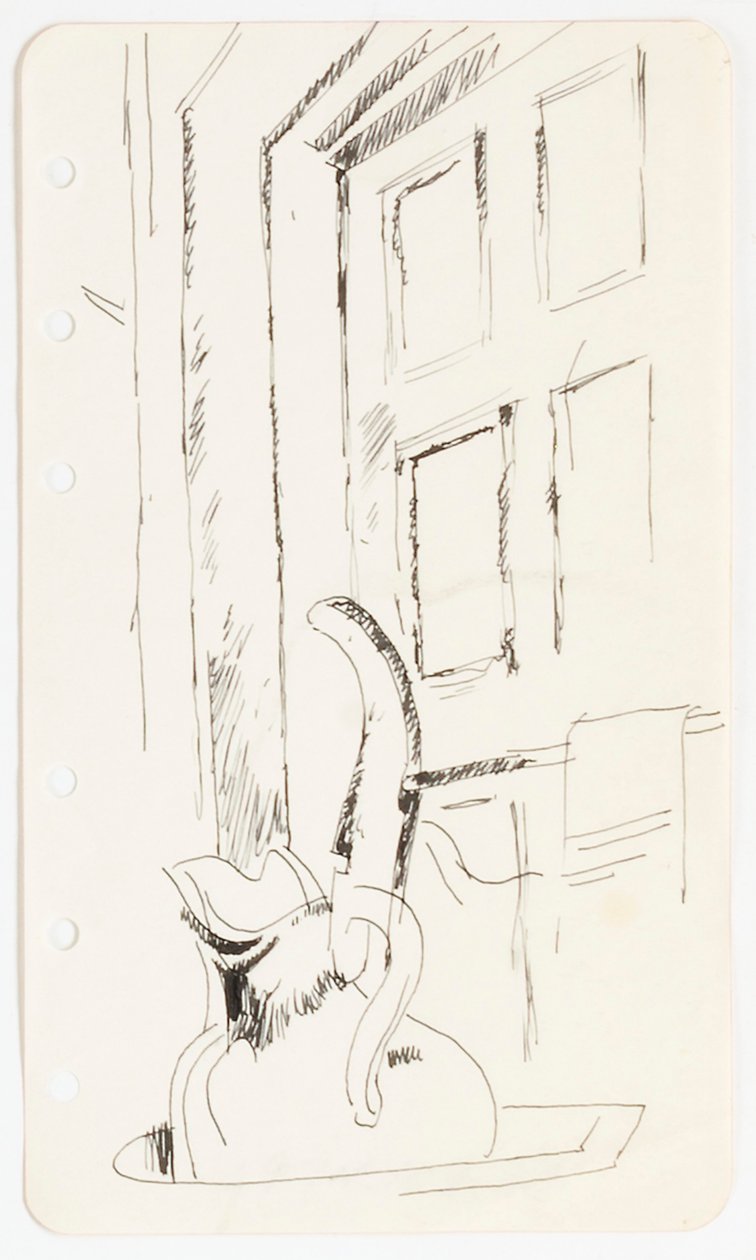 Tekening door William Sommer