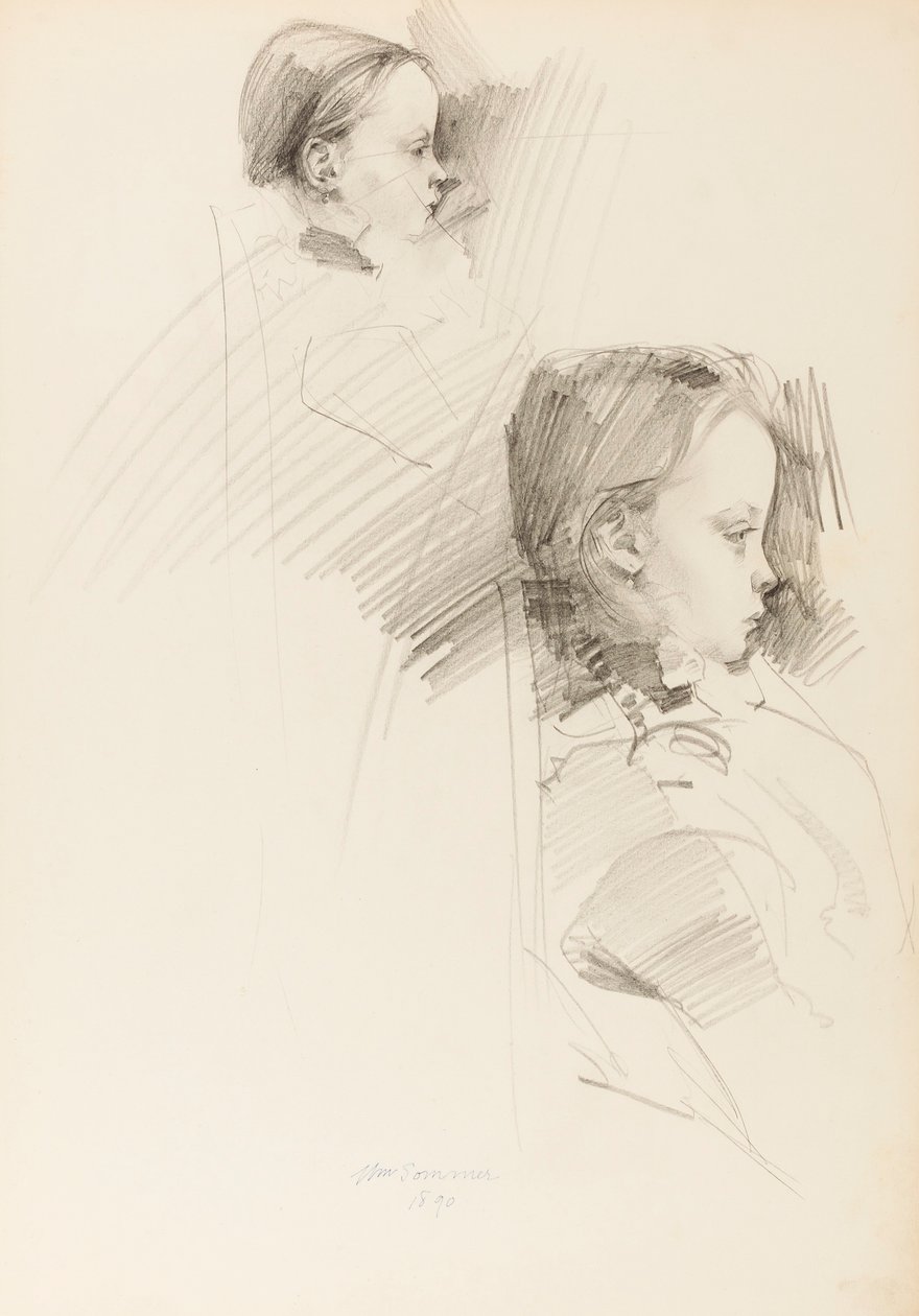 Tekening door William Sommer