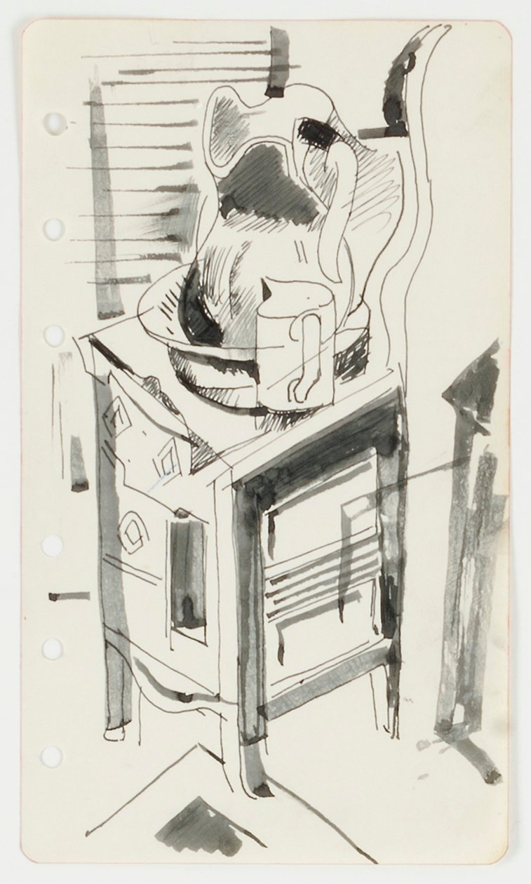 Tekening door William Sommer