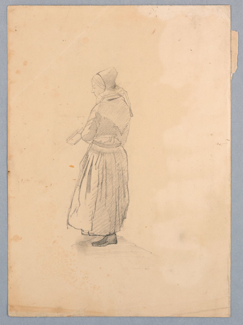 Studie van een Vrouw door William Stanley Haseltine