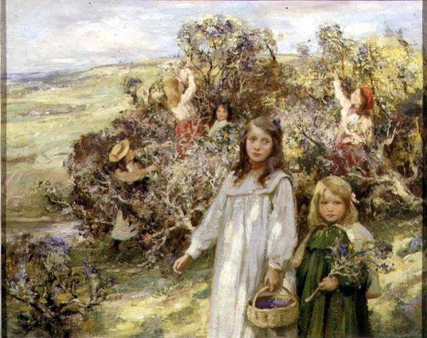Bramen Plukken door William Stewart MacGeorge