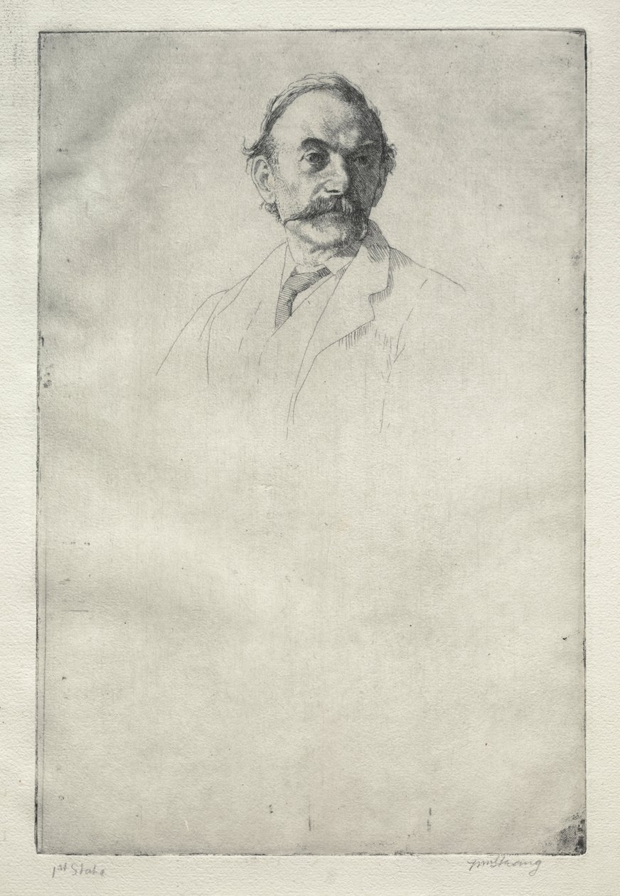 Thomas Hardy, No. 1 door William Strang