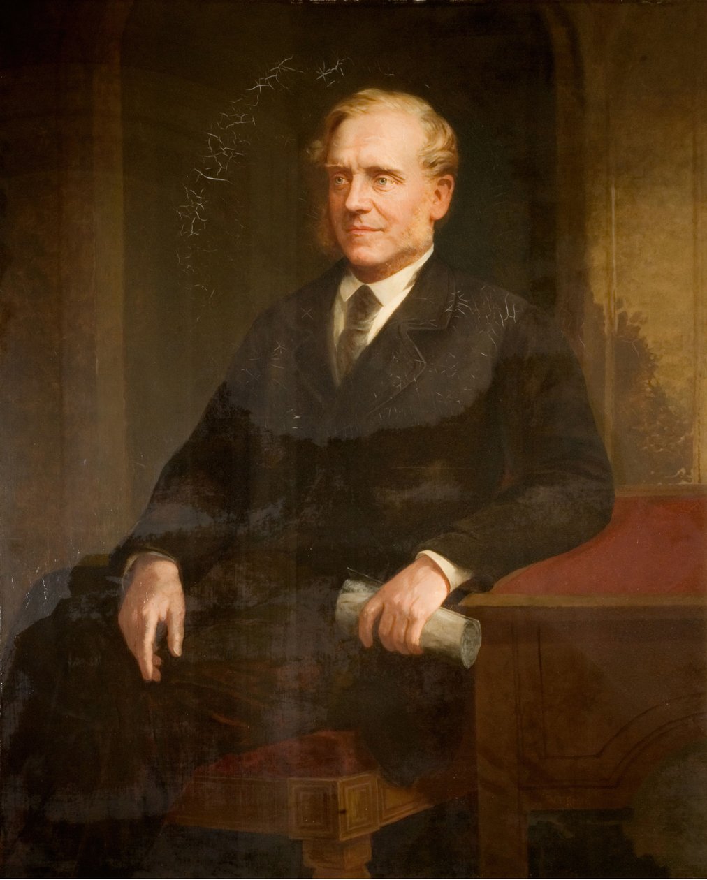Portret van Wethouder Henry Hawkes door William Thomas Roden