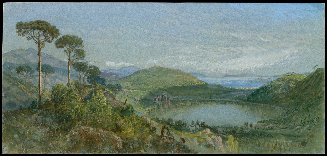 Avernusmeer door William Trost Richards