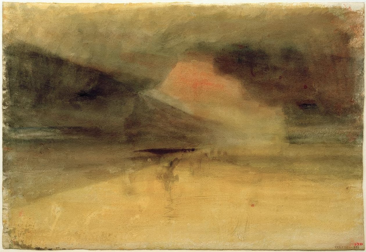 Mont Saint Michel door Joseph Mallord William Turner