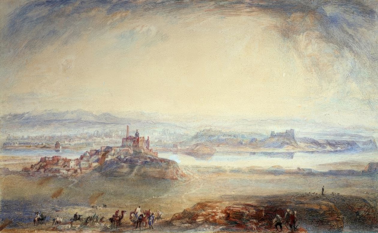 Nineveh, Mosoel aan de Tigris door Joseph Mallord William Turner