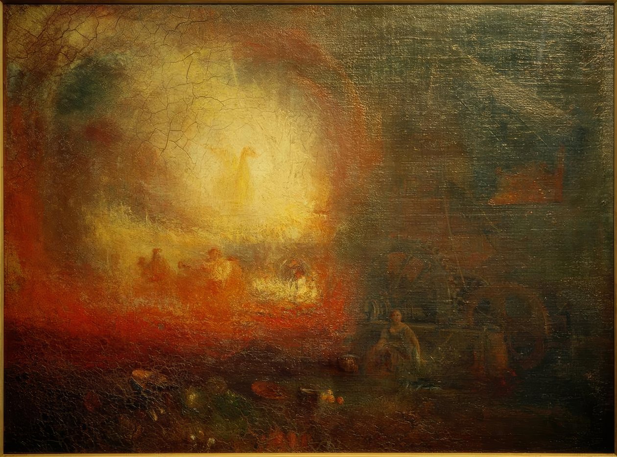 De held van honderd gevechten door Joseph Mallord William Turner