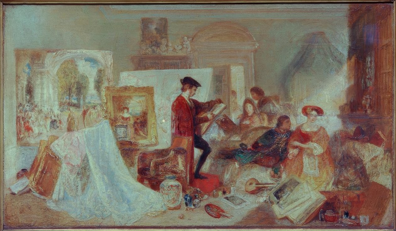 Watteau Studie volgens Fresnoy