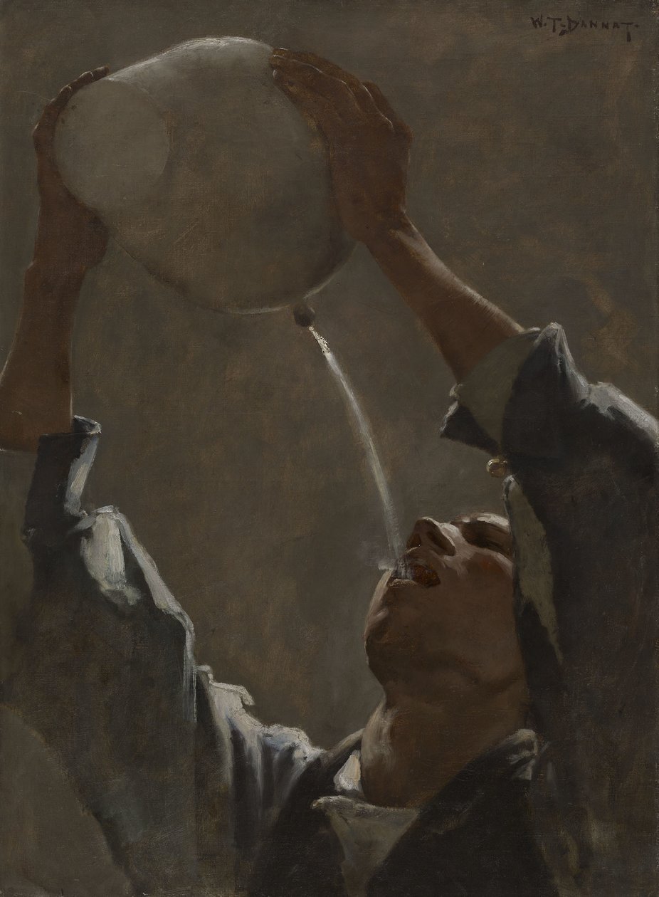 Studie voor "Een Aragonese smokkelaar", 1881 door William Turner Dannat
