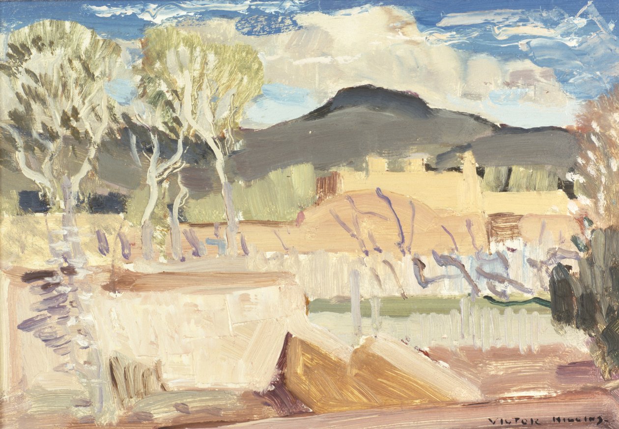 Taos door William Victor Higgins