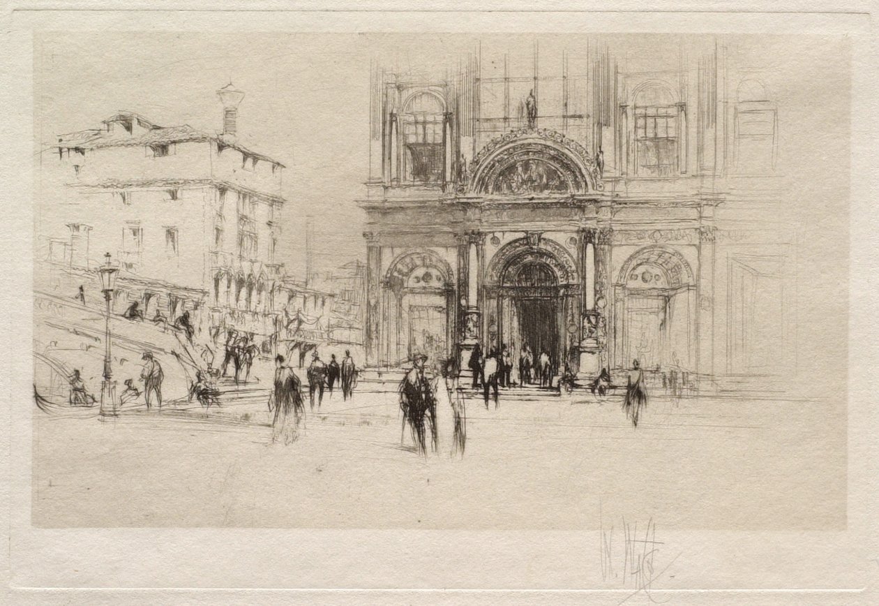 Ziekenhuis van San Marco, Venetië door William Walcot