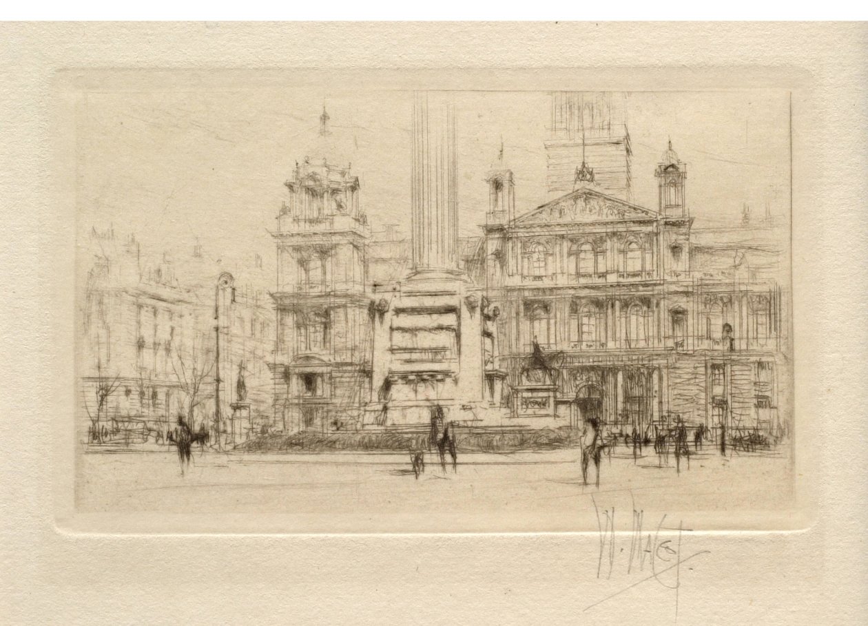 Gemeentelijke gebouwen, Glasgow door William Walcot