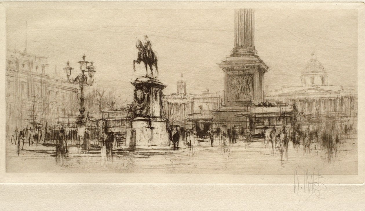Trafalgar Square door William Walcot