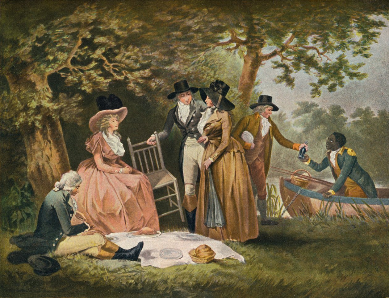 Vissersmaaltijd, 1789, 1902 door William Ward