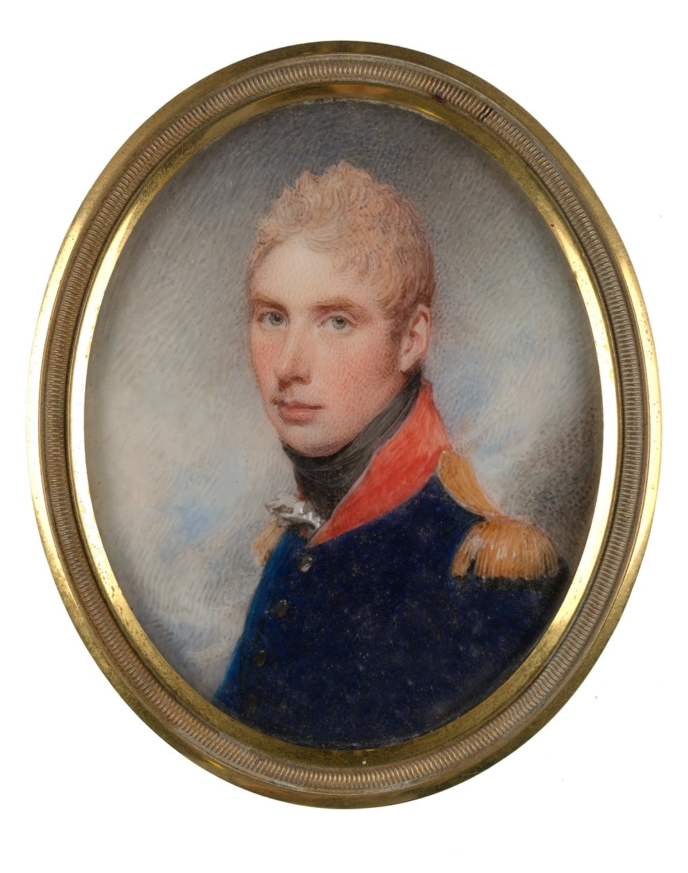 Kapitein (later Luitenant-Kolonel) William Tyrwhitt-Drake (1785-1848), Royal Horse Guards, mei 1809 door William Wood