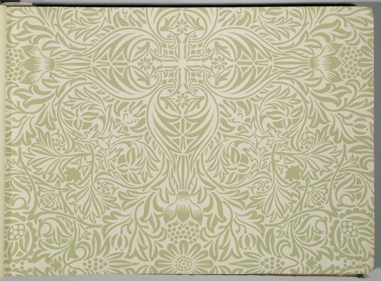 Behangmonsterboek, voor 1917 door William and Company Morris