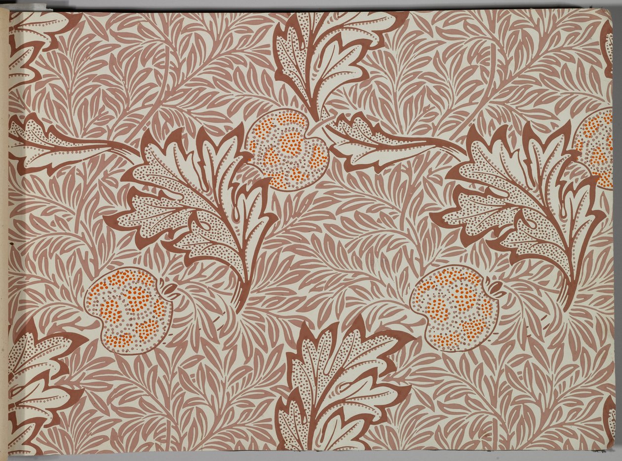 Behangmonsterboek, voor 1917 door William and Company Morris