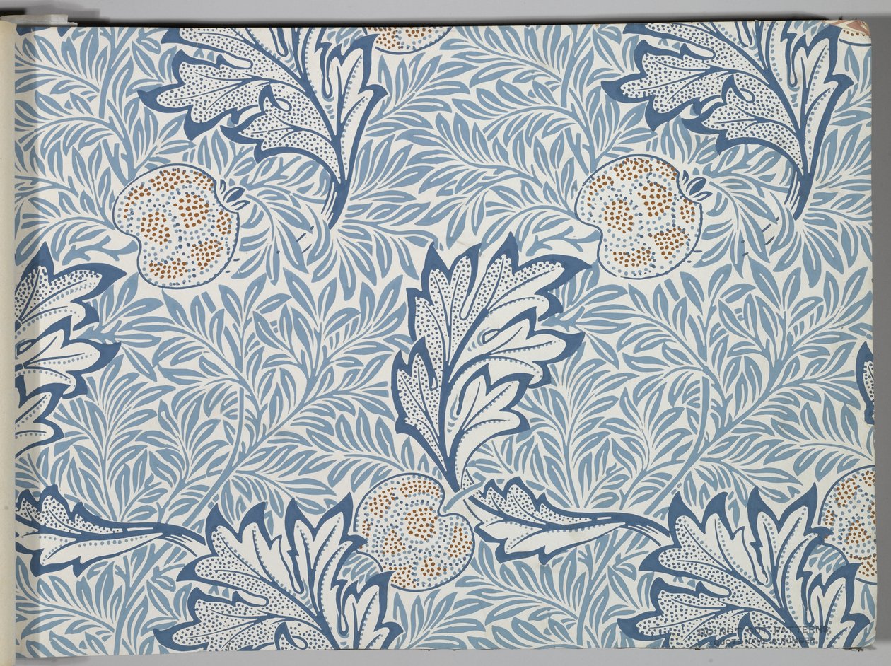 Behangmonsterboek, voor 1917 door William and Company Morris