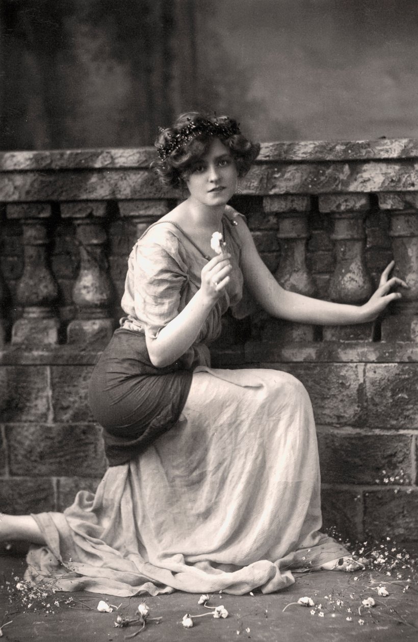Gabrielle Ray 1883-1973, Engelse actrice, 1900s door William and Daniel Downey