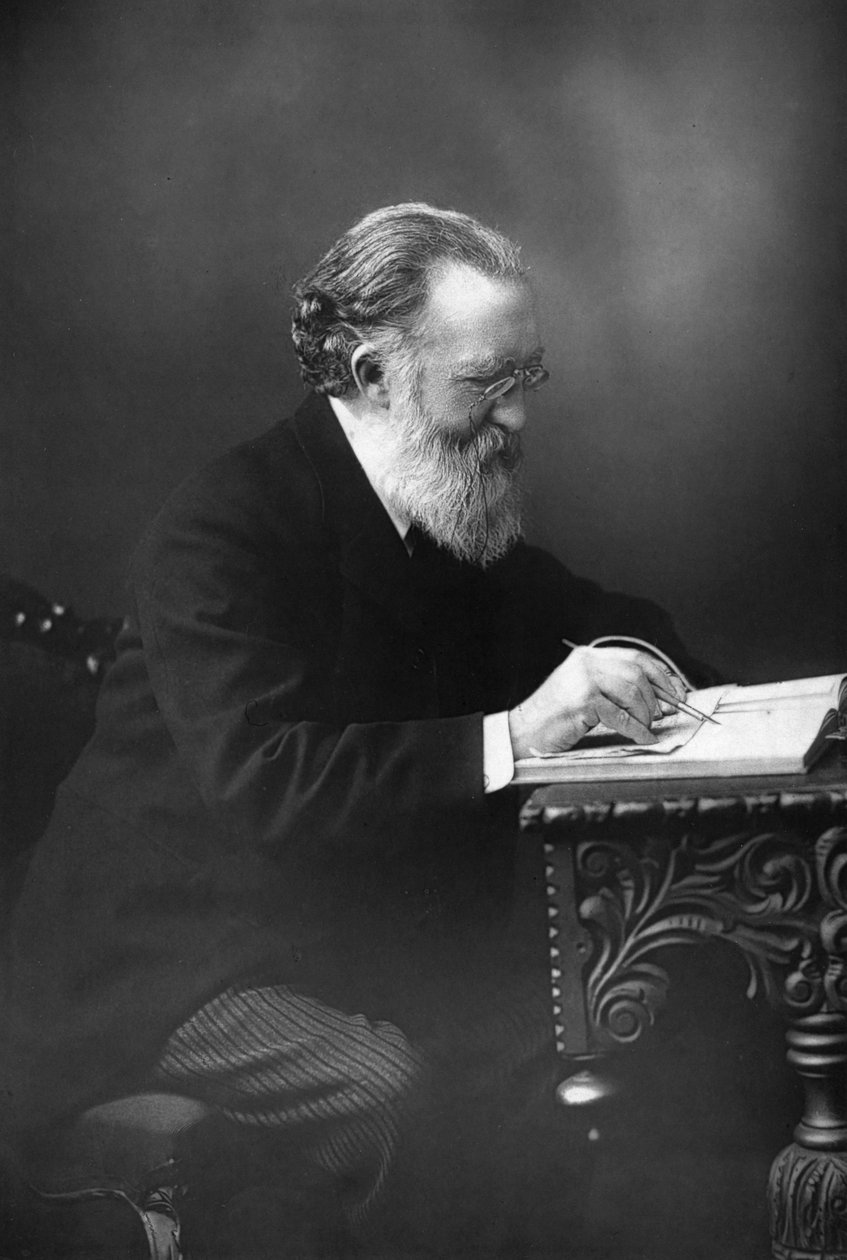 Justin McCarthy 1830-1912, Ierse politicus, historicus en romanschrijver, 1893 door William and Daniel Downey