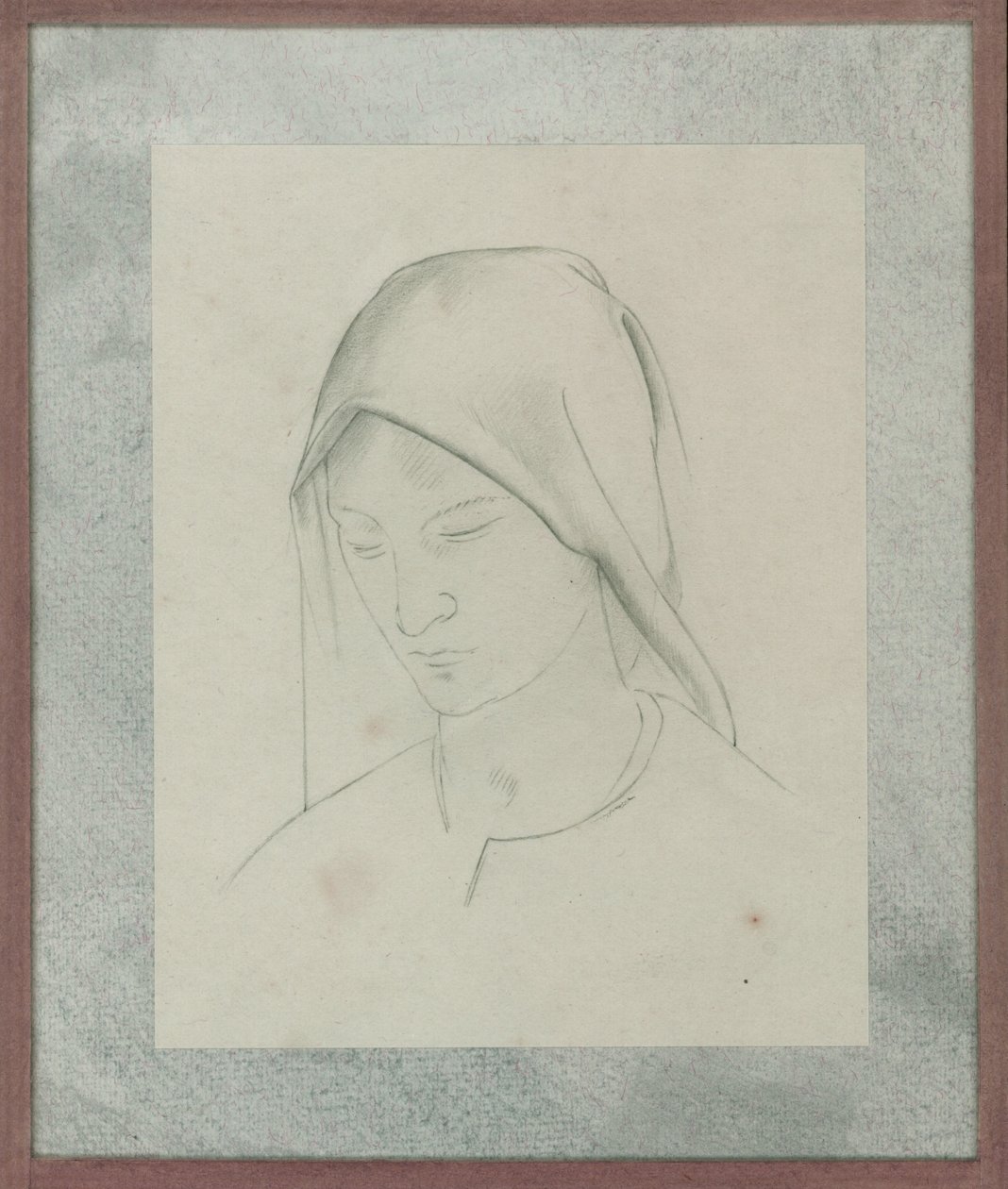 Studie voor Sint Martinus altaarstuk, c.1928 door Winifred Knights