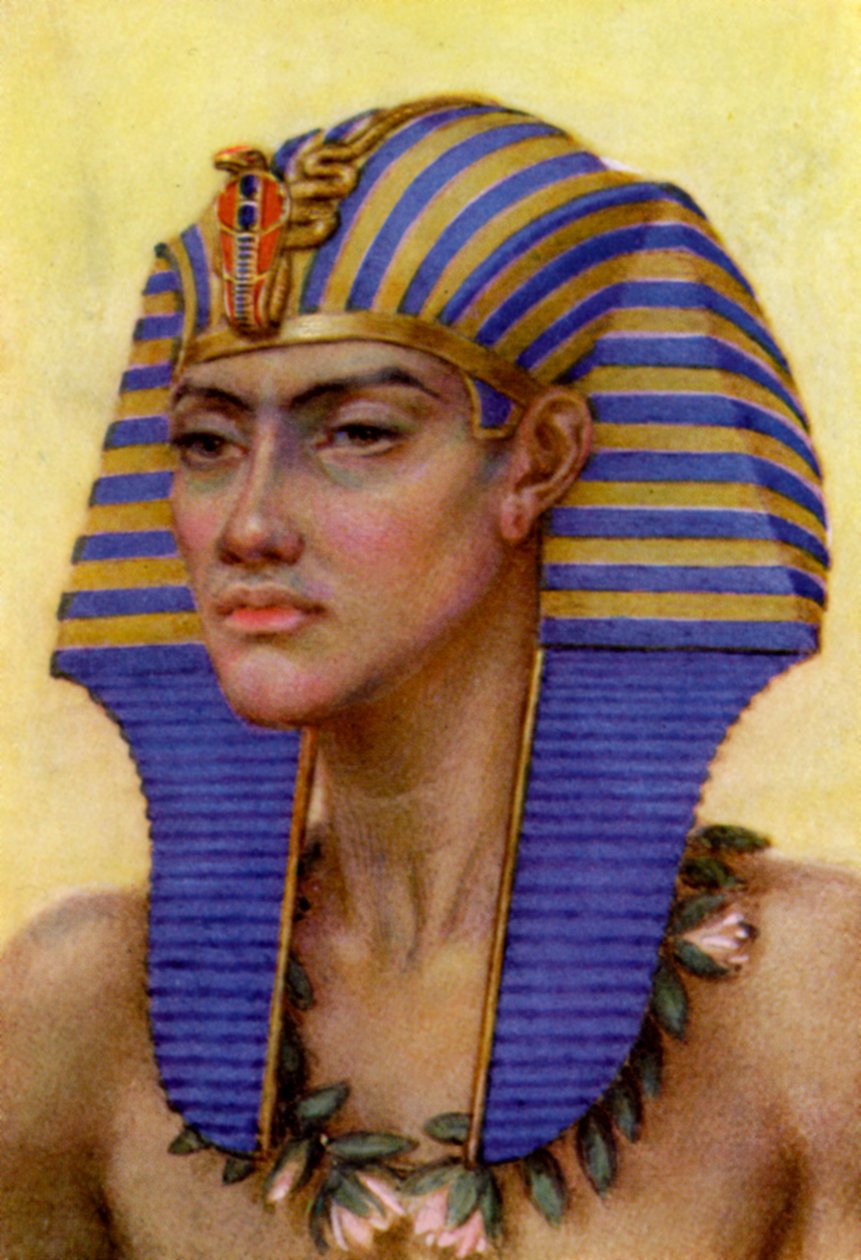 Achnaton, oude Egyptische farao van de 18e dynastie door Winifred Mabel Brunton