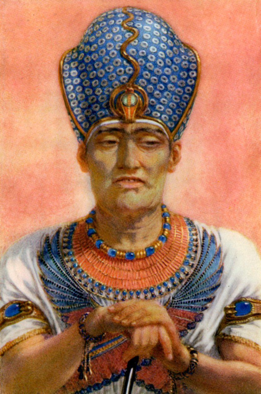 Ramses III, oude Egyptische farao van de 20e dynastie, 12e eeuw v.Chr. 1926 door Winifred Mabel Brunton